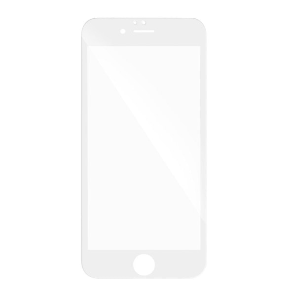 5D karkaistu lasi näytönsuoja iPhone 7/8 White
