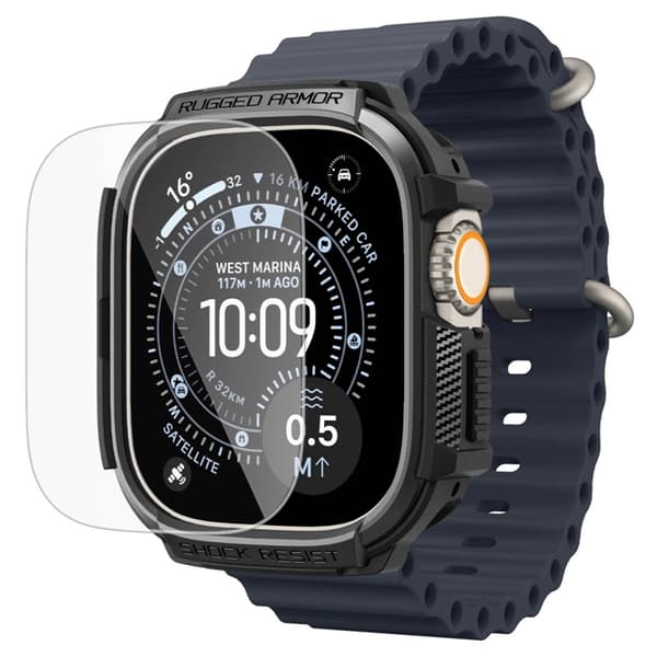 Spigen Skal för Apple Watch Ultra 1/2/3 (49mm) Rugged Armor