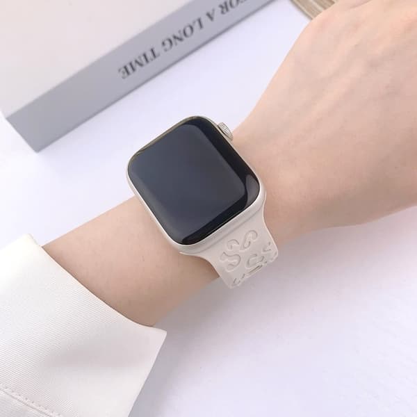 Apple Watch (38/40/41mm) Armband Leopard Texture - Starlight
