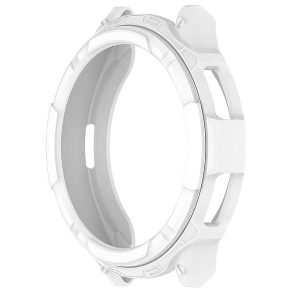 Galaxy Watch 6 Classic (47mm) Skal TPU med Bezel Ring - Vit Vit