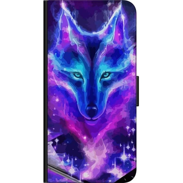 Plånboksfodral till Sony Xperia 10 med Neon Varg