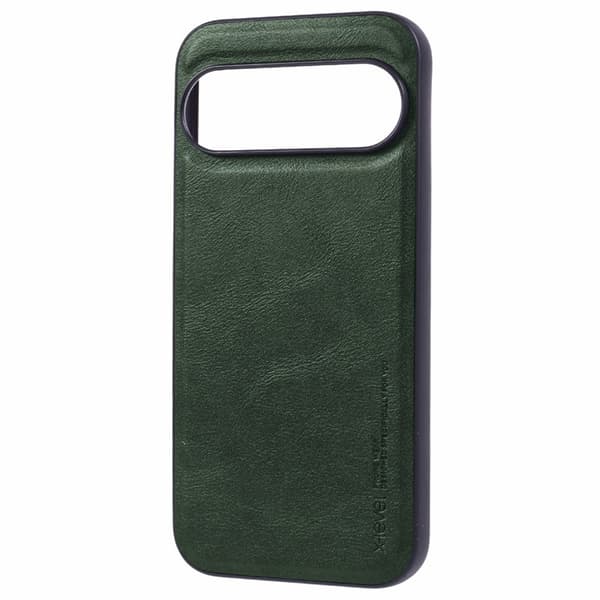X-LEVEL Bojue-3 Mobilskal till Google Pixel 9 Pro XL PU Läder - Grön