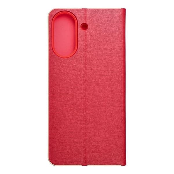 Xiaomi Redmi 13C/Poco C65 Plånboksfodral Luna Guld - Röd Röd