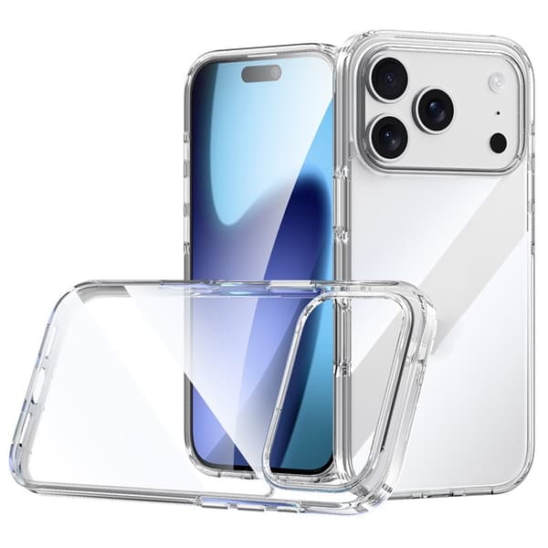 SULADA Mobilskal till iPhone 17 Pro Crystal TPU+PC - Clear Transparent