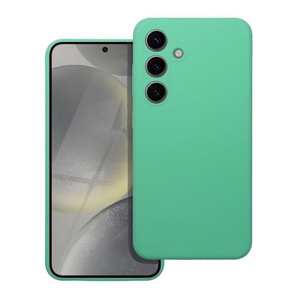 Mobilskal till Galaxy S24 FE Silikon 2mm - Mint Grön