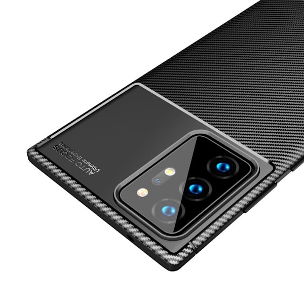 Carbon Fiber TPU Skal Till Galaxy Note20 Ultra - Svart