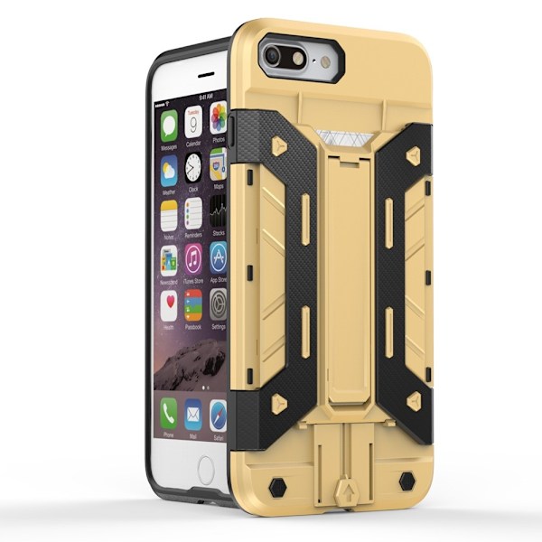Rugged Armour Mobilskal till iPhone 7 Plus - Guld Gul