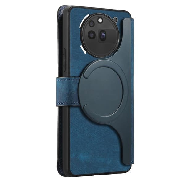 CASENEO For Nothing Phone (3a) Pro Plånboksfodral Konstläder - Blå