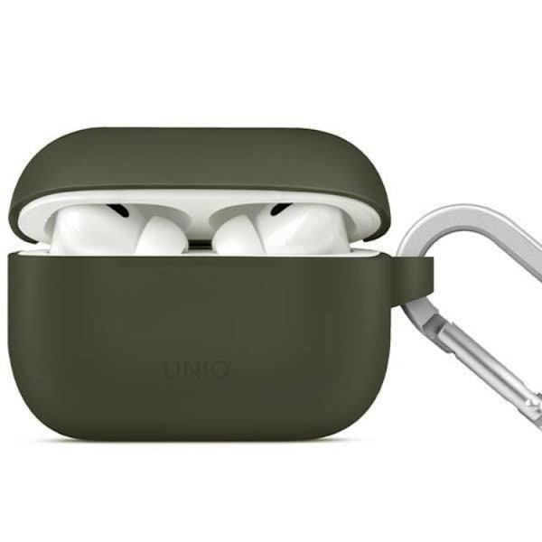 Uniq Airpods Pro 2 Skal Silicone Vencer - Moss Grön