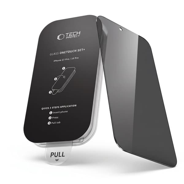 [2-Pack] Tech-Protect Härdat Glas Skärmskydd för iPhone 18 Pro Max Privacy