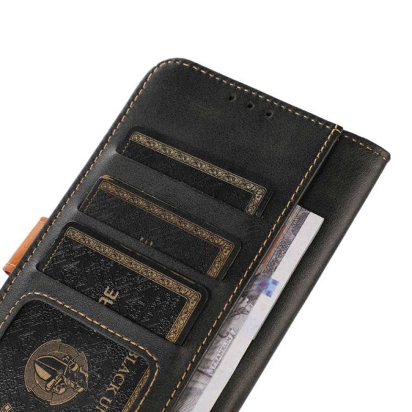 Sony Xperia 5 IV Wallet Case Magnetlås - Sort