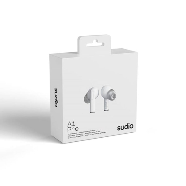 Sudio Langattomat kuulokkeet In-Ear A1 Pro ANC - valkoinen