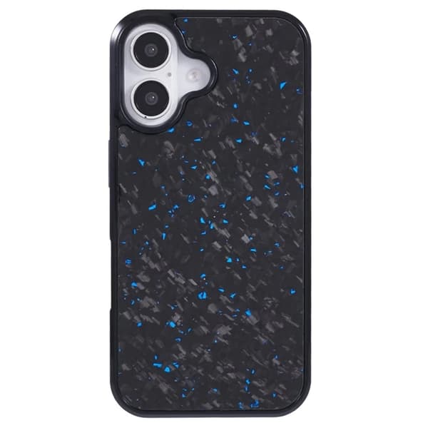 Mobilskal till iPhone 16 Plus Aramid Fiber Forged - Blå Blå