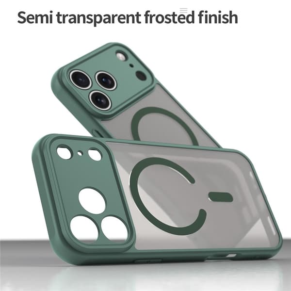 Mobilskal till iPhone 17 Pro Max MagSafe Anti Drop - Grön Grön