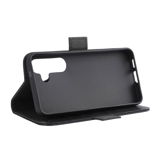 Gear Galaxy S24 Plus Plånboksfodral 3 Kortfack - Svart Black