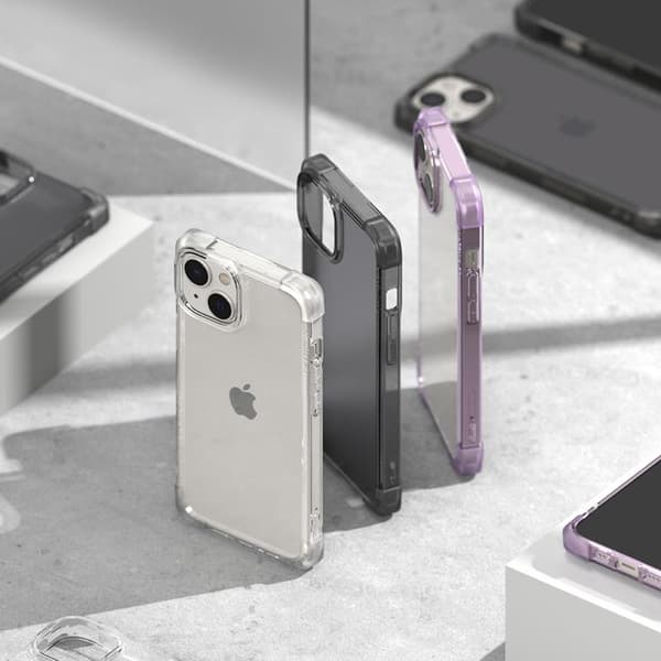 Ringke iPhone 14 Plus -kuori Bumper Fusion - Harmaa Grå