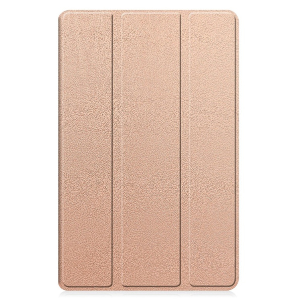 Galaxy Tab A9 Plus Fodral Tri-Fold KonstLäder Roséguld