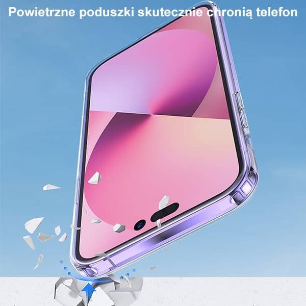 USAMS Mobilskal till iPhone 14 Plus/15 Plus MagSafe Ice Magnet - Transparent