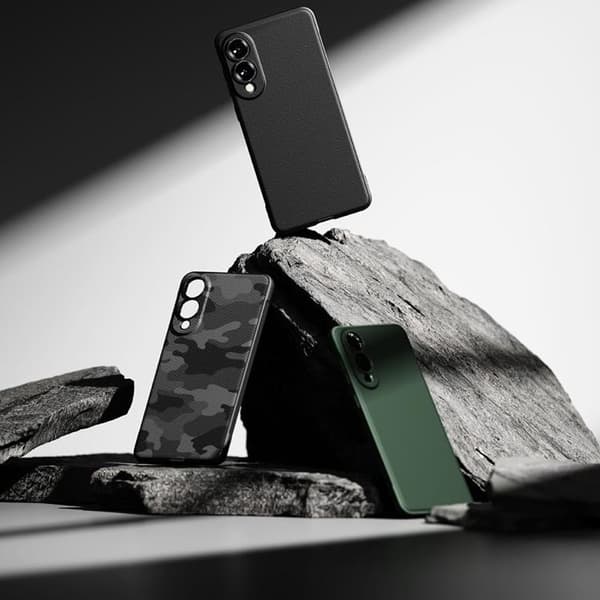Ringke Telefontaske til Galaxy S25 Edge Onyx - Sort Svart
