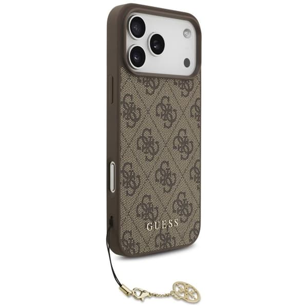 Guess Mobilskal till iPhone 17 Pro Max MagSafe 4G Charms Collection - Brun Brun