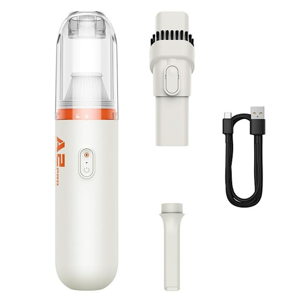 Baseus A2Pro Bildammsugare 80W 6000Pa - Vit Vit