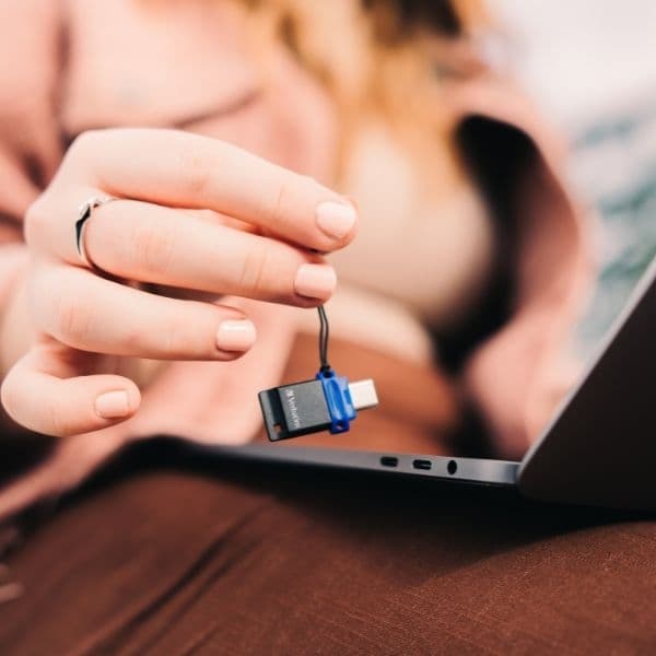 Verbatim Pendrive 32GB USB-C/USB-A Dual Blå