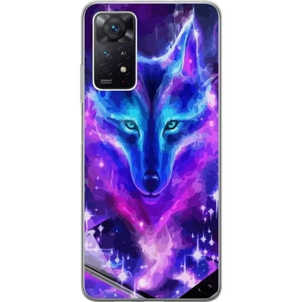 Mobilskal till Xiaomi Redmi Note 11 Pro 5G med Neon Varg