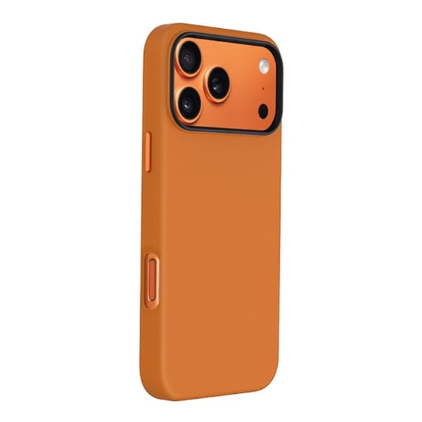 KZDOO Mobilskal till iPhone 17 Pro Max MagSafe PU + PC Shockproof - Orange Orange
