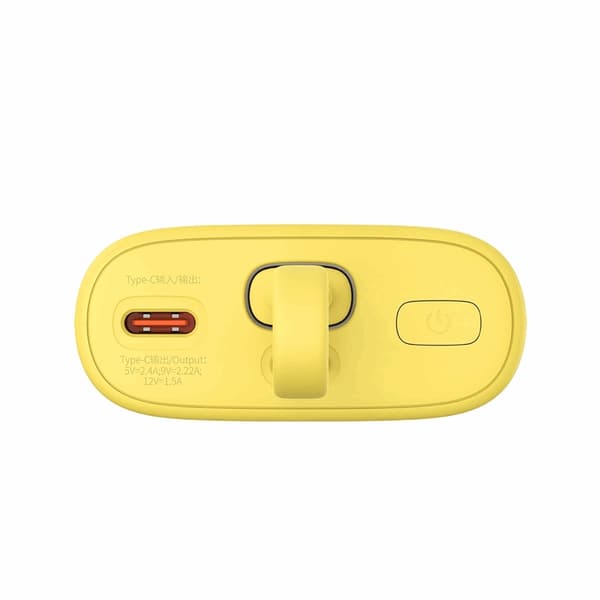 Baseus Powerbank 5200mAh Popsicle 20W - Gul/Rosa Rosa