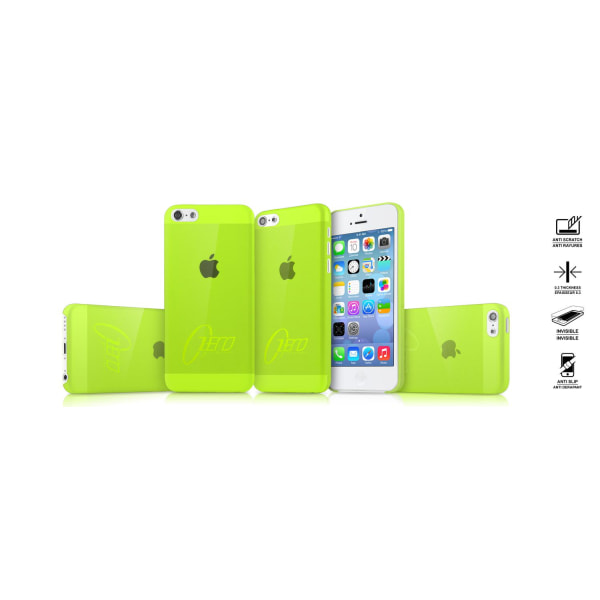 ITSkins Zero 3 Skal till Apple iPhone 5C (Grön) + Skärmskydd Grön