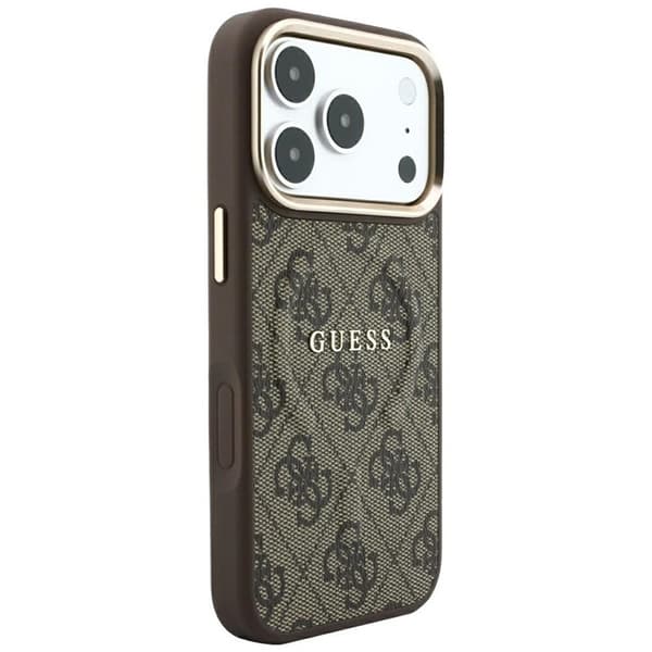 Guess iPhone 18 Pro Max/17 Pro Max Mobilskal MagSafe Embossed 4G Ring Classic