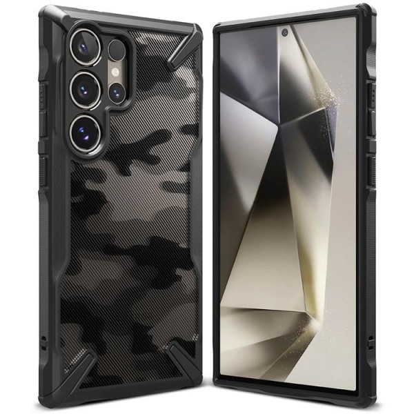 Ringke Galaxy S24 Ultra Mobil Cover Fusion X - Camo Sort