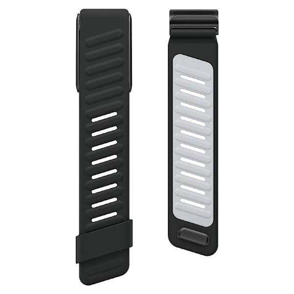 Whoop 4.0 Armband Silikon Adjustable - Svart/Grå