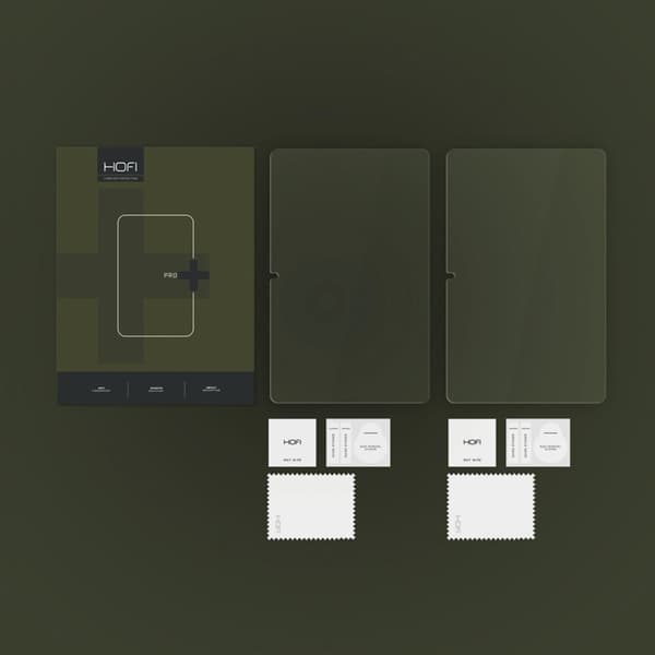 Hofi [2-Pack] Lenovo Tab K11 Plus Härdat Glas Skärmskydd Pro Plus Transparent
