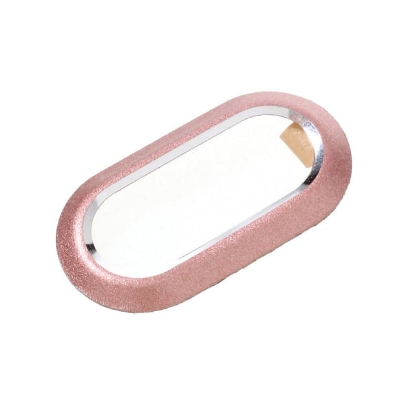 Hærdet glas kamera linsecover til iPhone 7 Plus - rosa guld