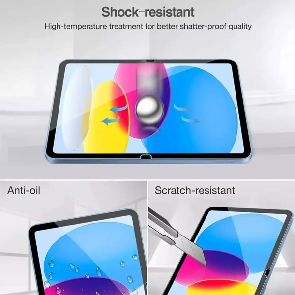 SiGN iPad 10.9 (2022) Skærmbeskytter i hærdet glas