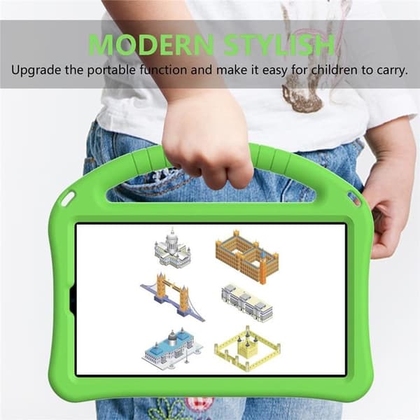 Mobilskal till Galaxy Tab A9 Kickstand Shockproof - Grön Grön