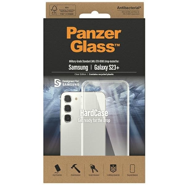 PanzerGlass Mobilskal till Galaxy S23 Plus MagSafe TPU - Clear