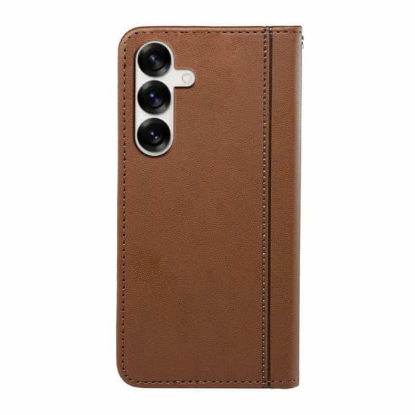 Plånboksfodral för Samsung Galaxy S26 Magnetiskt Konstläder - Brun