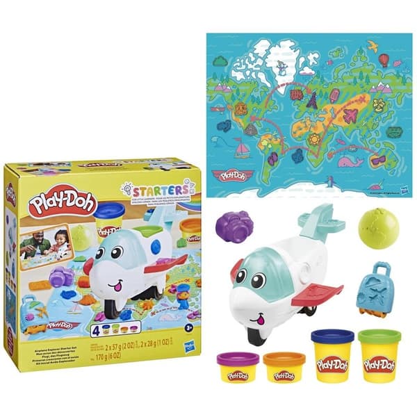 PLAY-DOH Startsæt Airplane Explorer Legesæt