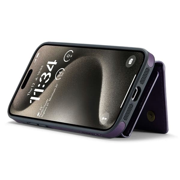 DG.MING M6 Series Mobilskal till iPhone 15 Pro Max Magnetiskt Lila