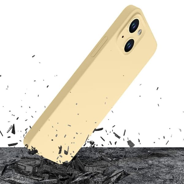 3MK Mobilskal till iPhone 15 Plus/14 Plus MagSafe Hardy - Gul Gul