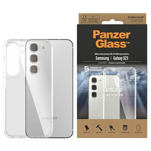 PanzerGlass Mobilskal till Galaxy S23 MagSafe TPU - Clear