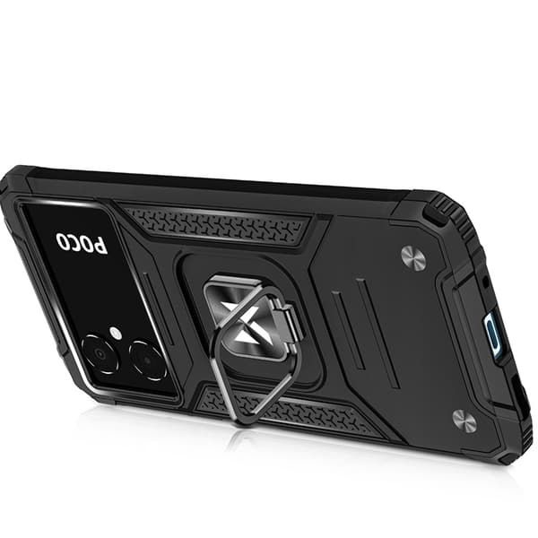 Wozinsky Galaxy A03 Cover Ringholder Armor - Sort Svart