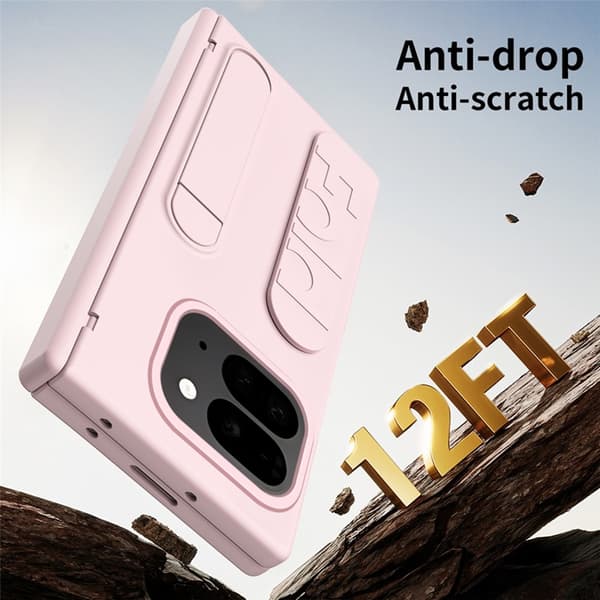 Mobilskal till Google Pixel 10 Pro Fold Wristband Kickstand - Rosa Rosa