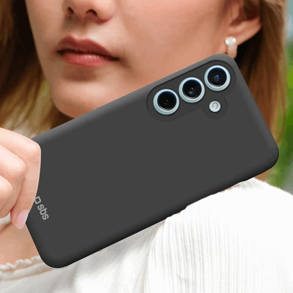 SBS Telefontaske til Galaxy A55 Fuld Aktiv D3O - Sort Svart