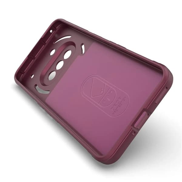 Mobilskal till Nothing Phone (3a) MagSafe Rugged TPU - Vinröd Röd