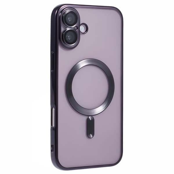 X-LEVEL Mobilskal till iPhone 16 Plus Magnetiskt TPU Svart