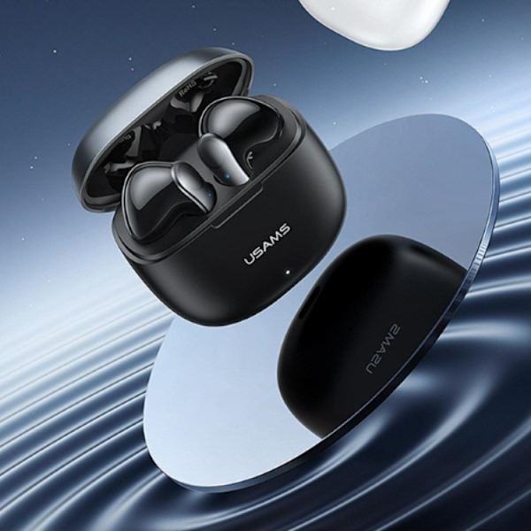 USAMS In-Ear Hörlurar Bluetooth TWS XH Series - Blå Blå