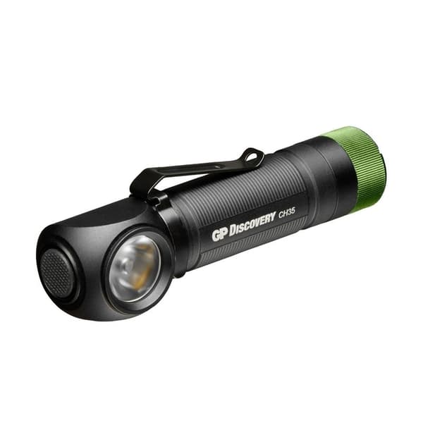 GP Forlygte Discovery Genopladelig CHR35 600lm